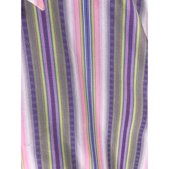 Robert Graham Button Long Sleeve Striped Shirt - Picture 7 of 8